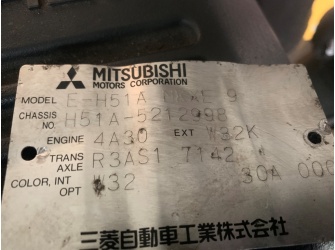 Продажа Двигатель на MITSUBISHI PAJERO MINI H51A 4A30 324005  -  
				16valve at, со всем навесным и стартером, коса, комп, 79ткм
