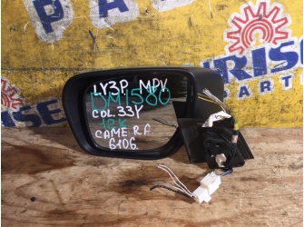 Продажа Зеркало на MAZDA MPV LY3P   лев.,  
				камера повторитель 12 конт. голубое dm1580