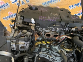 Продажа Двигатель на NISSAN SYLPHY TG10 QR20DD 325733A  -  
				neodi со всем навесным и стартером, коса, комп, 76ткм