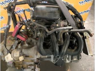 Продажа Двигатель на TOYOTA PLATZ SCP11 1SZ 0245303  -  
				со всем навесным и стартером, коса, комп, 80ткм
