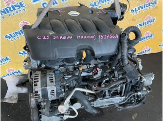 Продажа Двигатель на NISSAN SERENA C25 MR20 139756A  -  
				egr, со всем навесным и стартером, коса, комп, 83ткм
