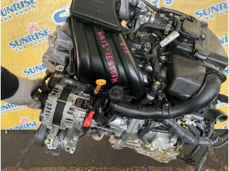 Продажа Двигатель на NISSAN NOTE E12 HR12DE 159303K  -  
				со всем навесным и стартером, коса, комп, 78ткм