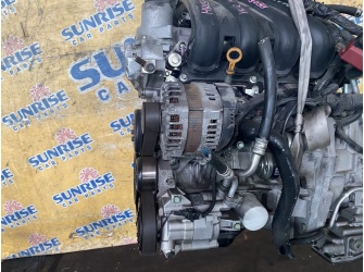 Продажа Двигатель на NISSAN MARCH YK12 HR15 217553A  -  
				со всем навесным и стартером, коса, комп, 82км