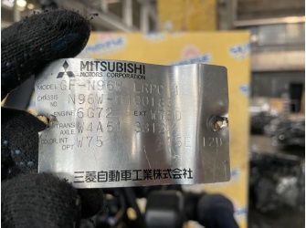 Продажа Двигатель на MITSUBISHI CHARIOT GRANDIS N86W 6G72 KH7307  -  
				со всем навесным и стартером, 93ткм