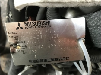 Продажа Двигатель на MITSUBISHI PAJERO IO H66W 4G93 LQ8501  -  
				gdi тнвд md367150 со всем навесным и стартером 112ткм