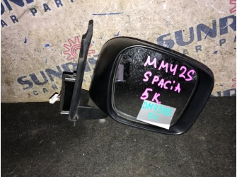 Продажа Зеркало на SUZUKI SPACIA MK42S, MK32S   прав.,  
				5 конт. черное повторитель dm4388